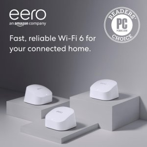 Picture of the Eero Mesh Wifi Router